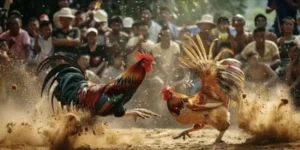 Đá gà mộc bài